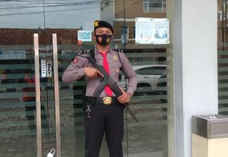 Sat Sabhara Polres Majalengka Polda Jabar Pengamanan di Sejumlah Tempat Objek Vital